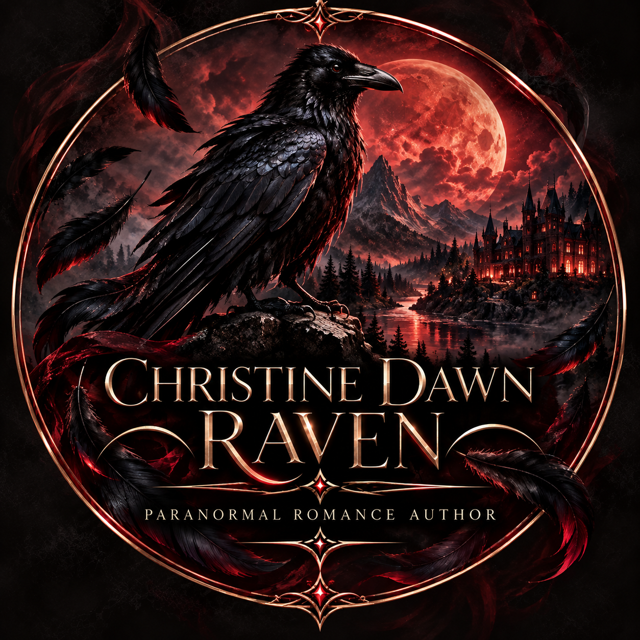 Christine Dawn Raven raven emblem